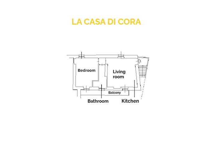 Lägenhet La Casa Di Cora